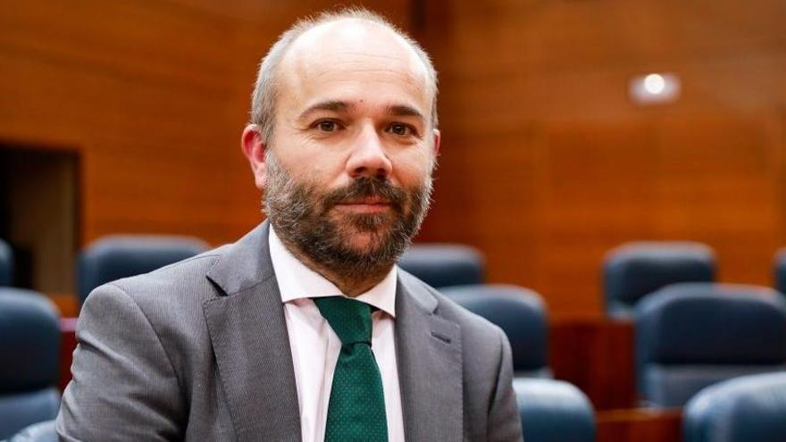 Juan Trinidad, nuevo presidente de la Asamblea de Madrid.