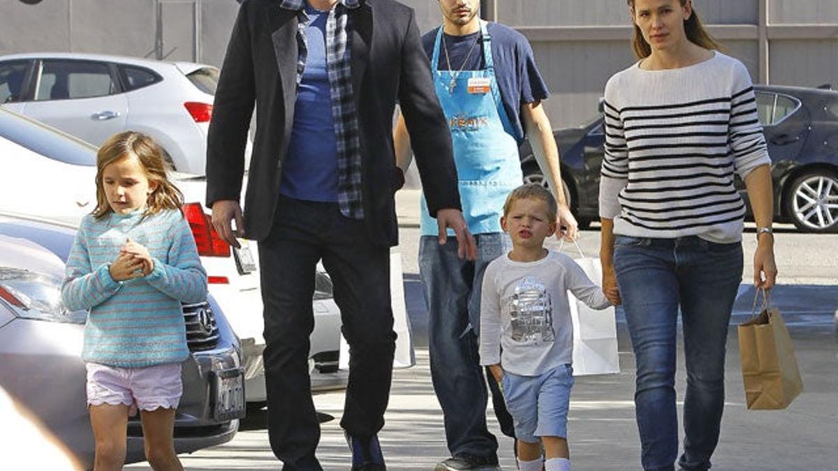 Ben Affleck y Jennifer Garner, unidos por sus hijos