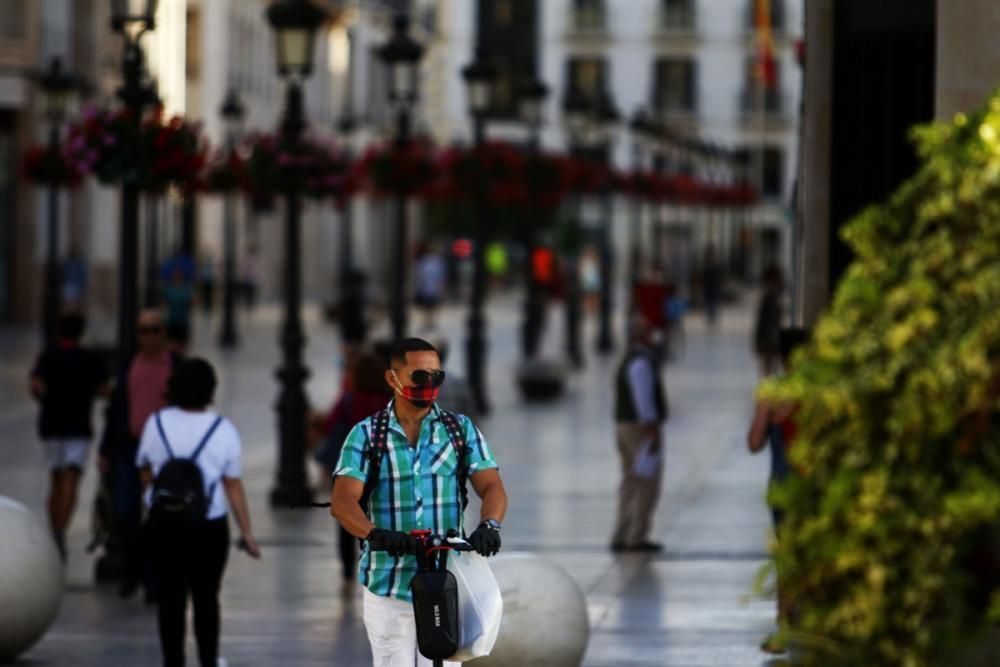 Contraluces en Málaga.