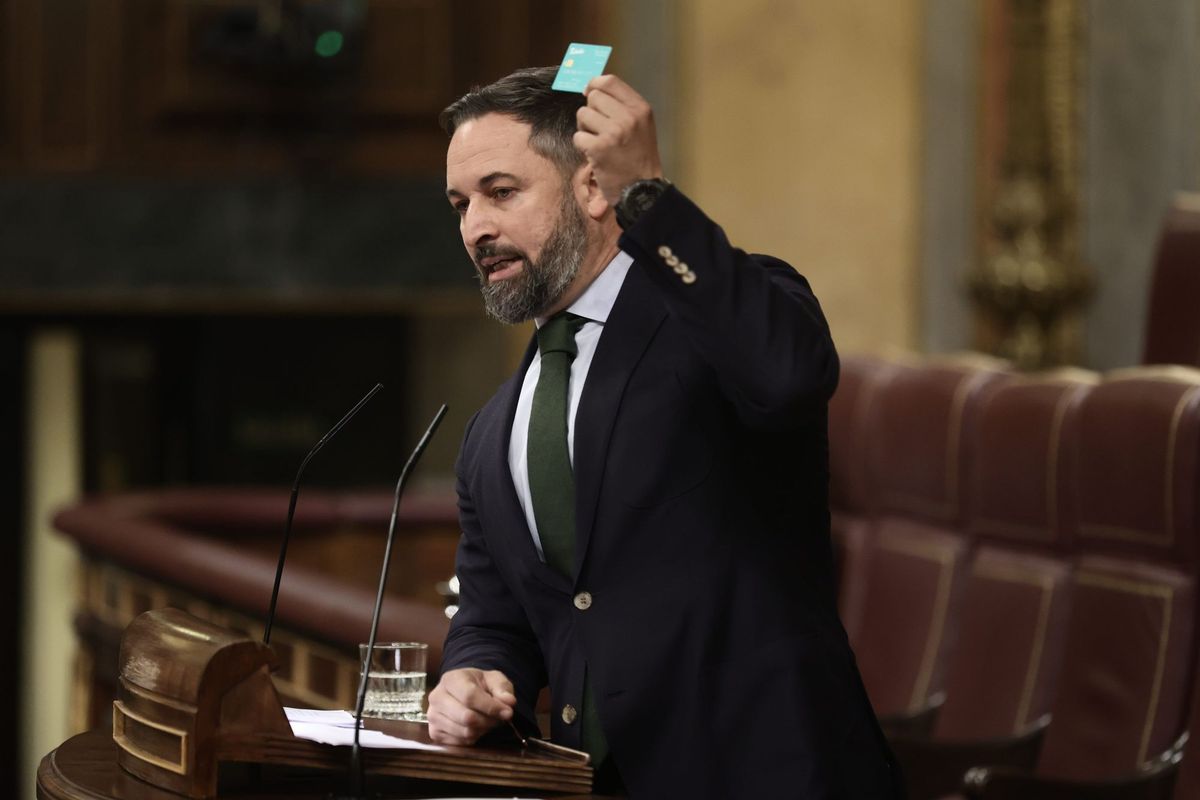 Santiago Abascal, líder de Vox.