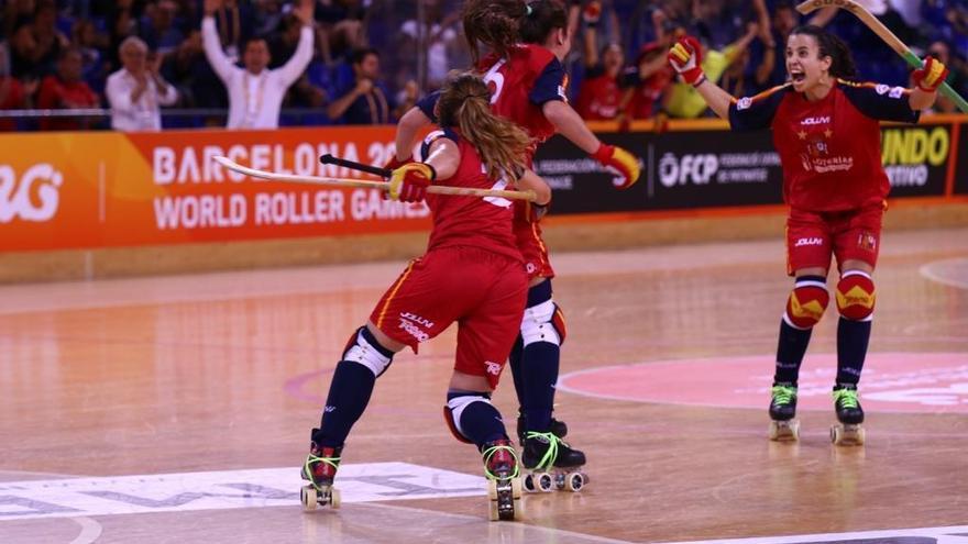 La selección española femenina de hockey patines se proclama campeona del Mundo