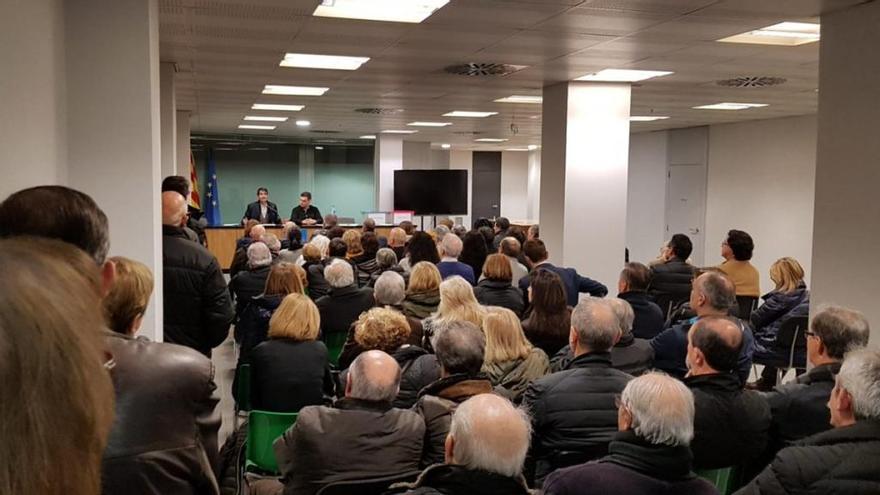 Una imatge de l&#039;assemblea del PDeCAT difosa pel mateix Marc Castells