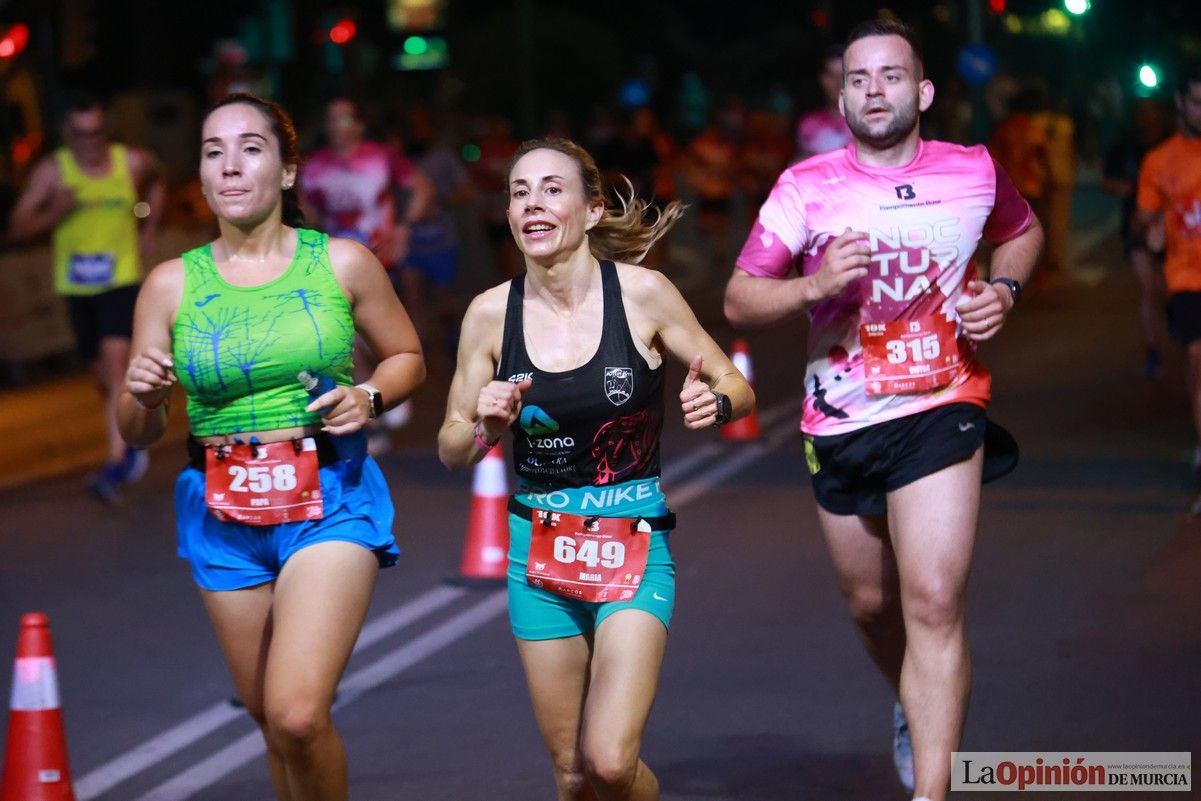 Las mejores imágenes de la carrera nocturna de Murcia