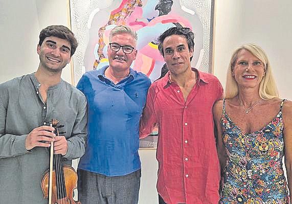 Joan López de Soria, Marc Schikram, Javi Luque y Ute Zuern.