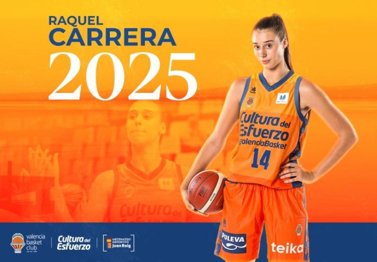 Raquel Carrera seguirá de taronja al menos hasta 2025