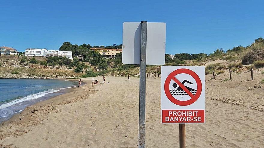 L&#039;Escala Prohibit el bany al Rec del Molí