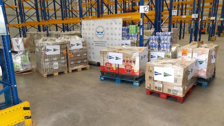 El Banco de Alimentos de Córdoba reparte más de un millón de kilos de productos en el primer semestre de 2023