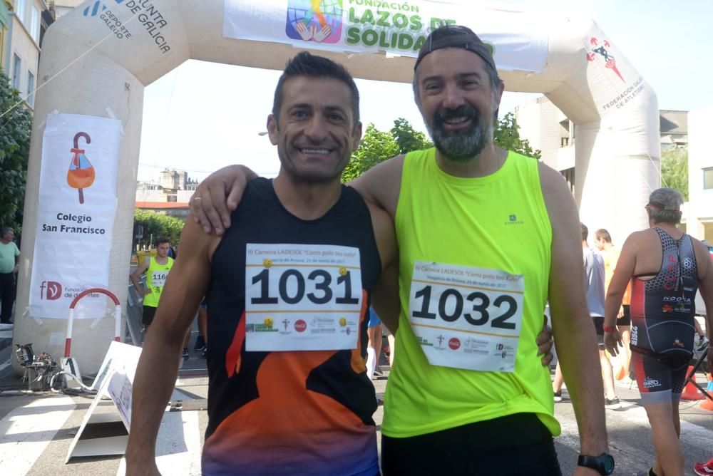 Carrera solidaria Ladesol en Vilagarcía de Arousa