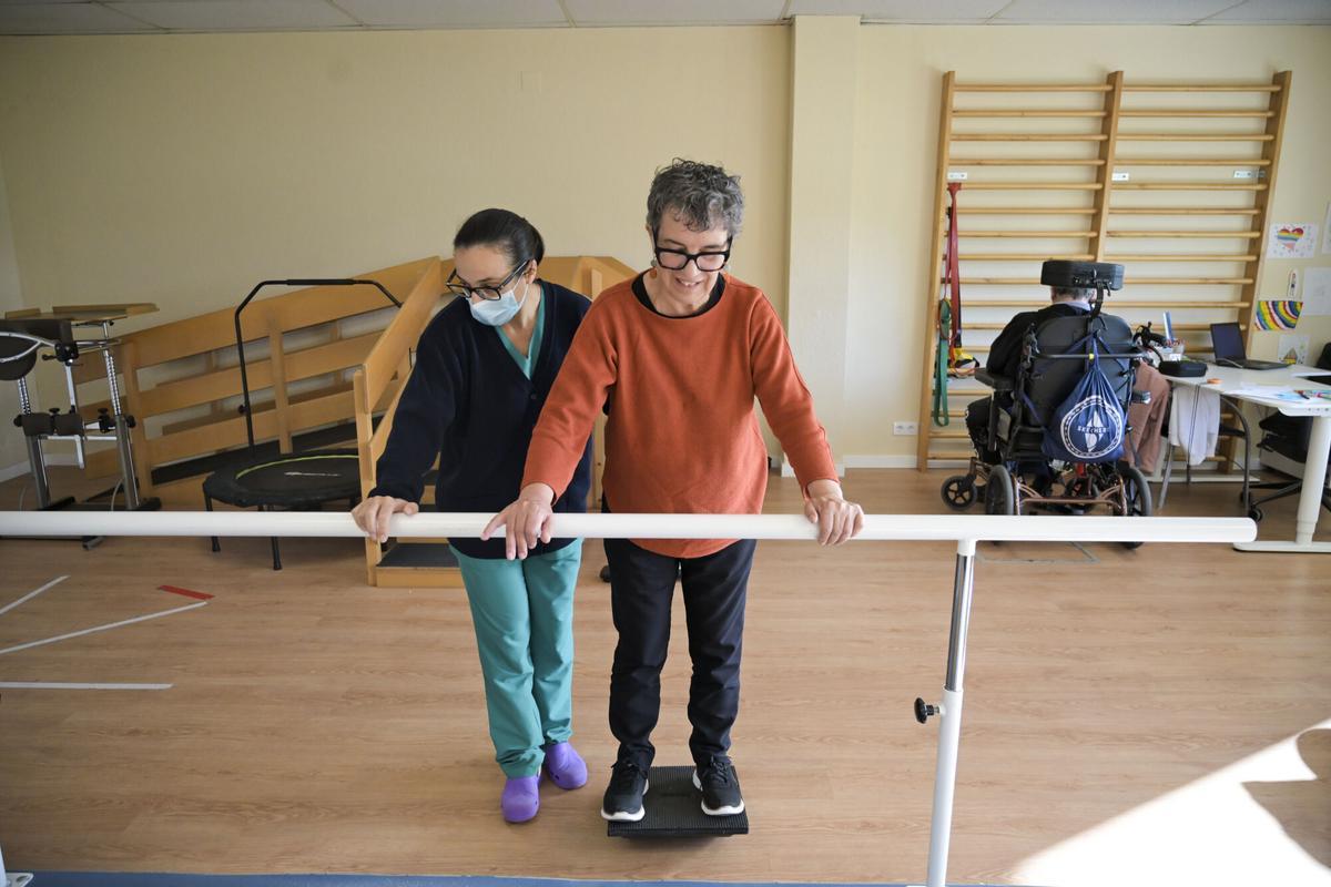 LUZ PACIENTE EN RECUPERACION DE ICTUSEN ADACECO