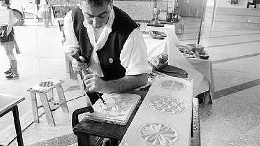 Artesanía en la estación de autobuses