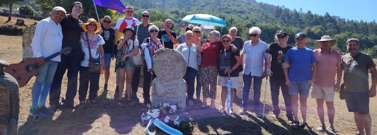 Imaxe do acto organizado onte no Campo das Laudas. |