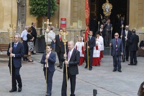 Traslado a San Antolin de la talla de Nuestra Señora del Rosario