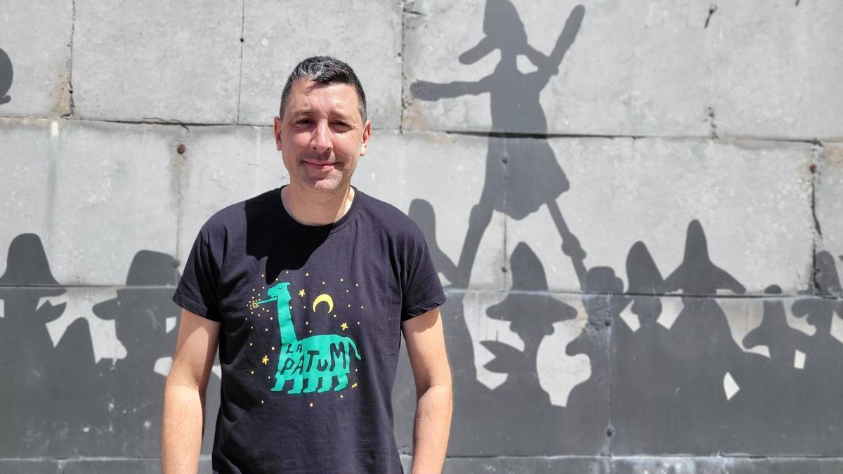 L'alcalde de Berga, Ivan Sànchez, en una imatge just abans de Corpus