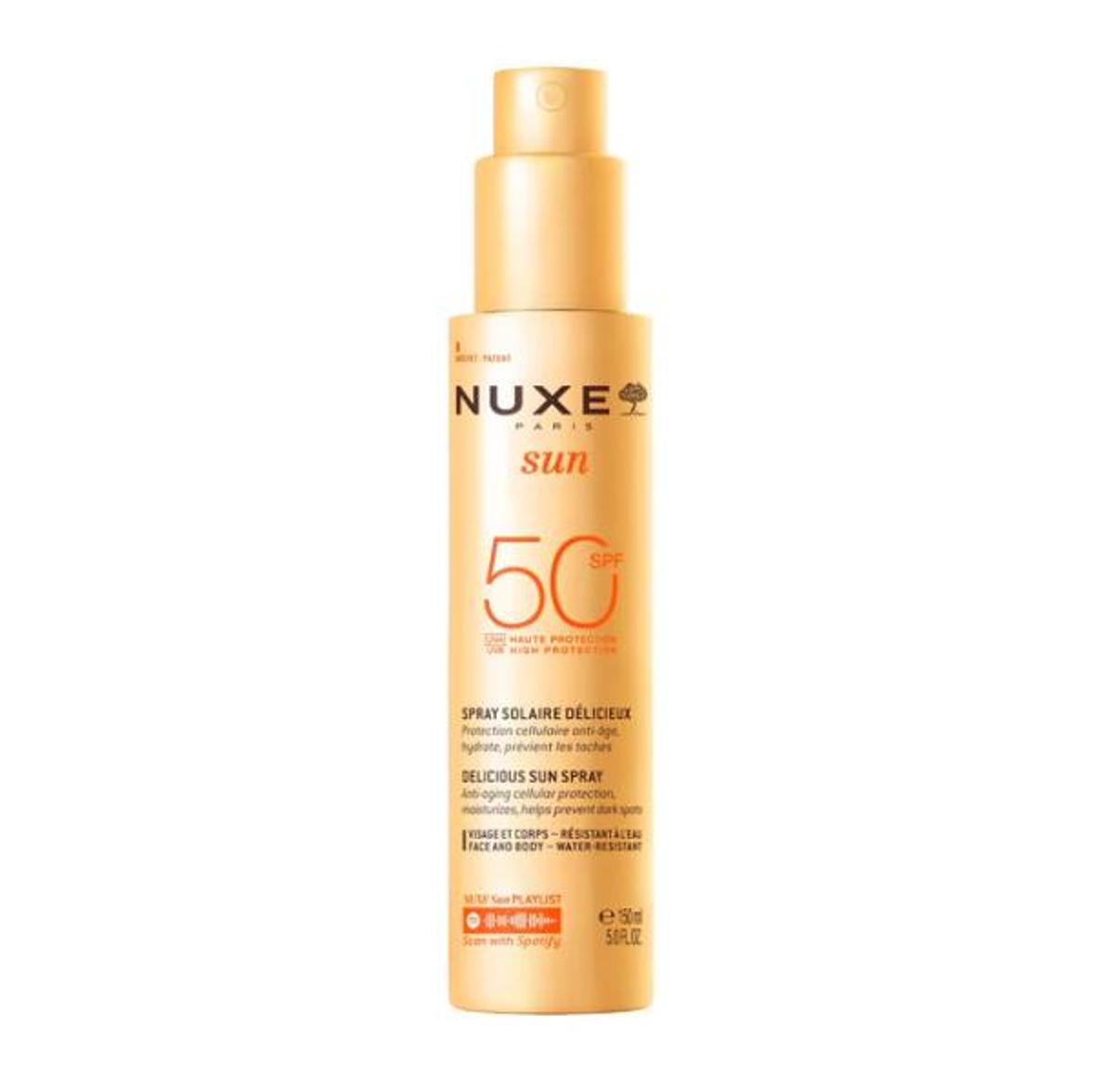 Spray Solar Delicioso SPF 50 de Nuxe