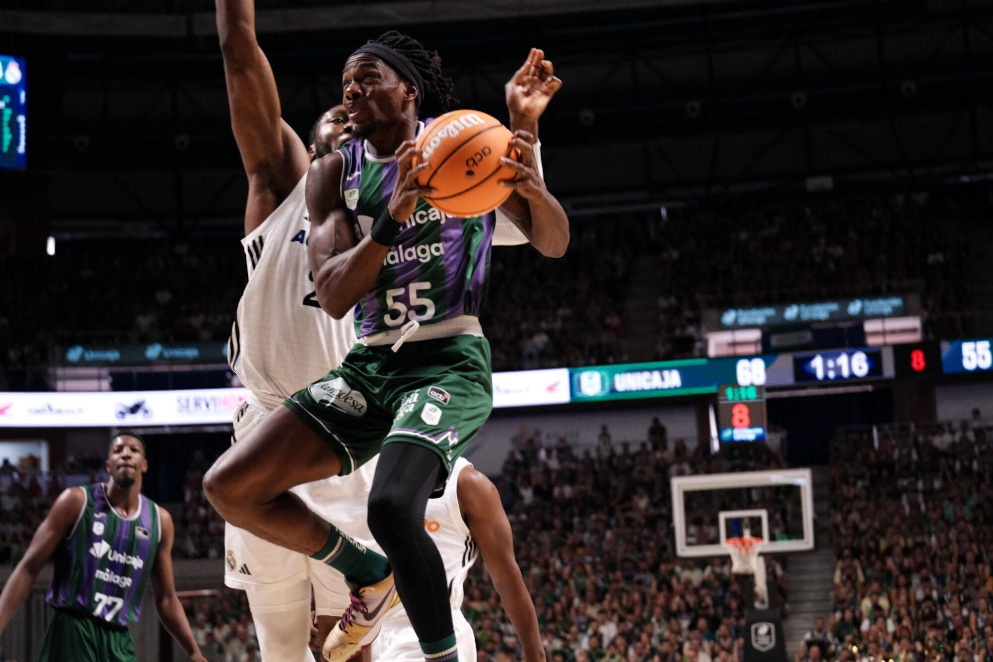 Tercer partido de semifinales de la ACB: Unicaja-Real Madrid