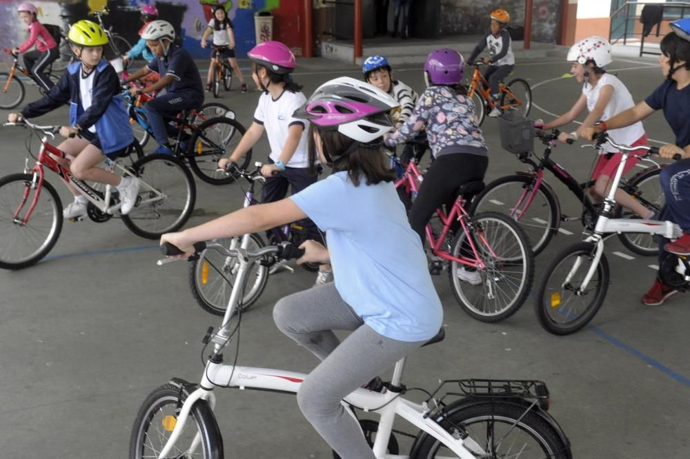 Fiesta de la Bici en el Colegio Concepción Arenal