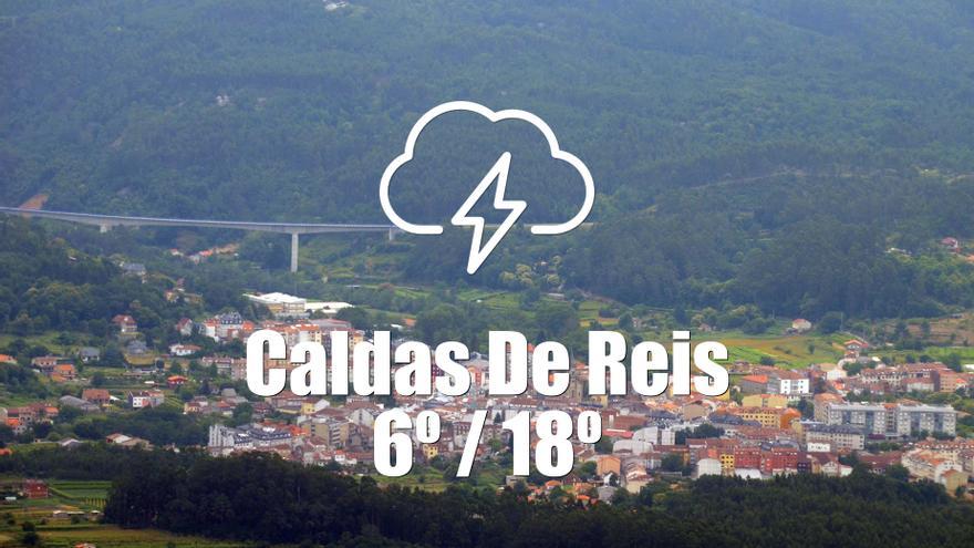 El tiempo en Caldas de Reis: previsión meteorológica para hoy, miércoles 14 de mayo