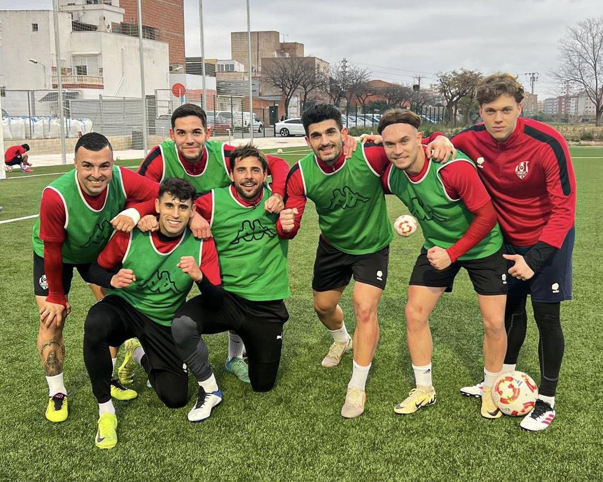 El Reus preparando el próximo partido