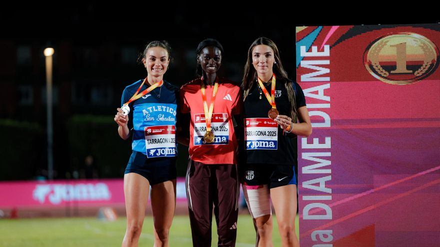 Fátima Diame logra su segundo título de campeona de España