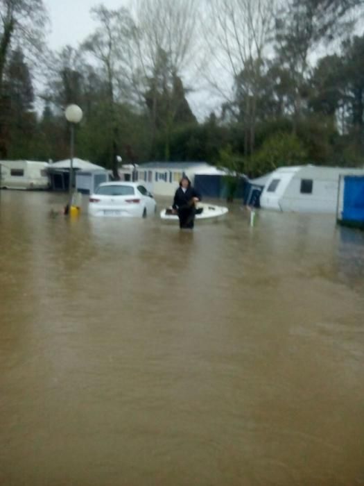 Inundaciones en Sada