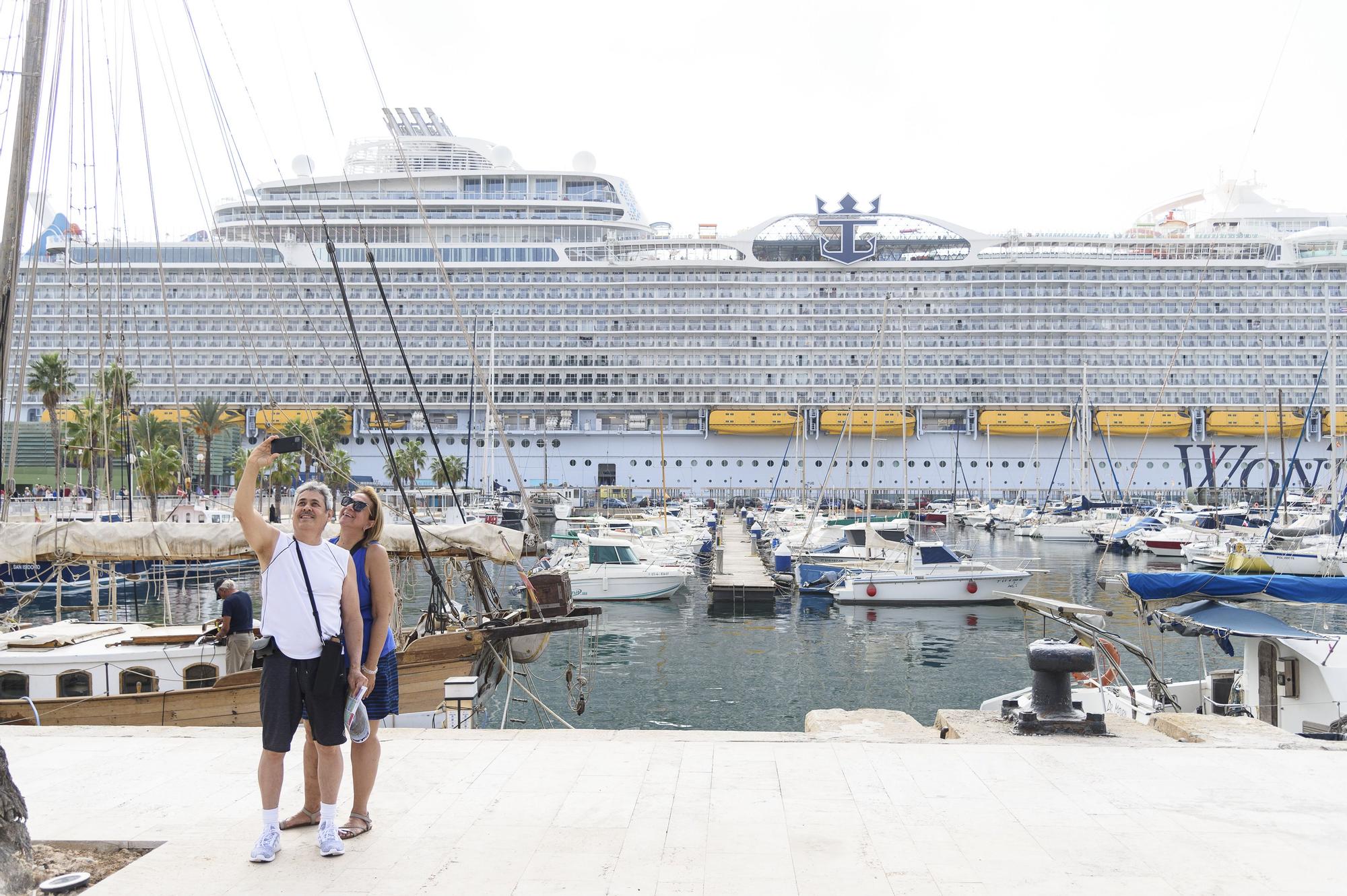 Los cruceros 'Wonder of the Seas' llegan a Cartagena