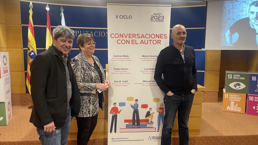 Carmen Mola abre el X ciclo Conversaciones con el autor en Brea de Aragón