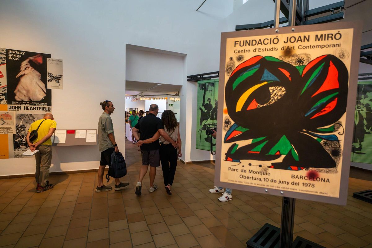 La Fundació Miró abre sus puertas en la fiesta de su 50º aniversario