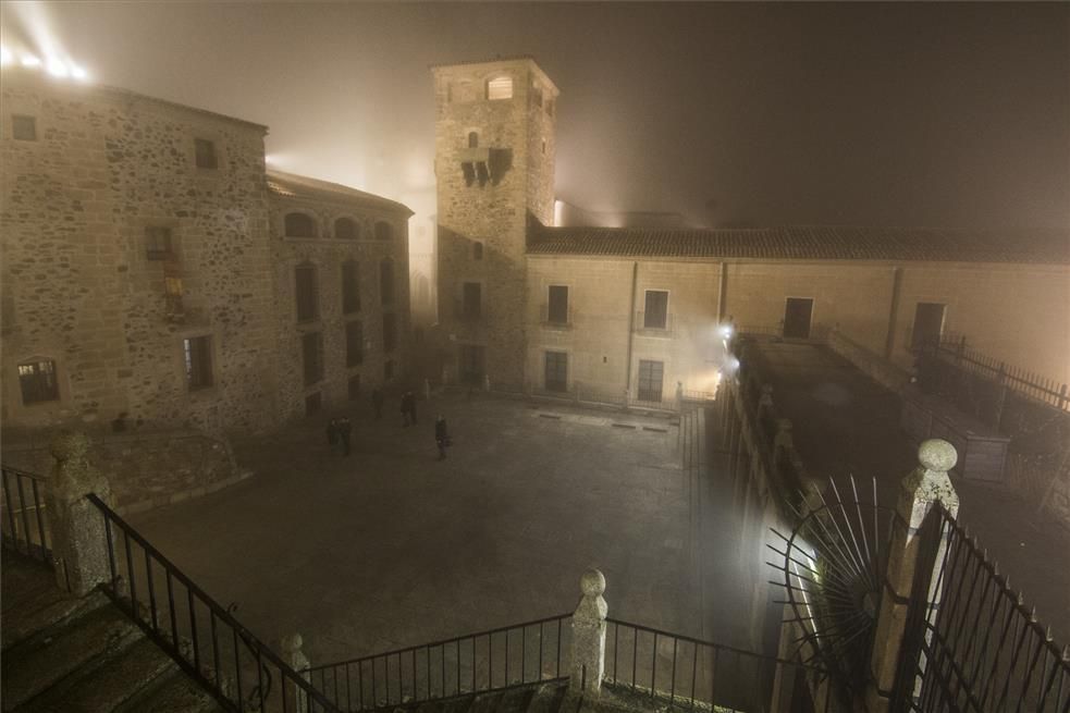 Nueva iluminación en Cáceres