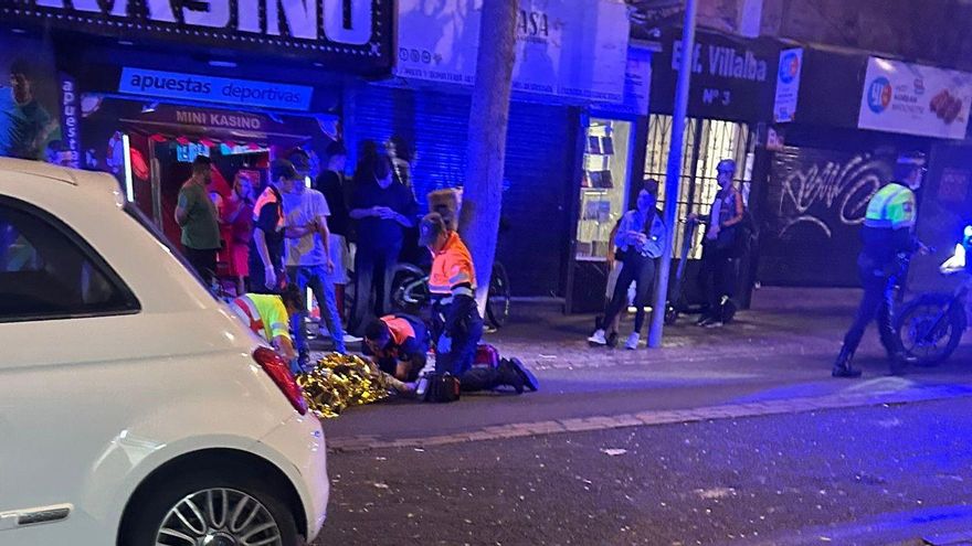 Herida una persona al ser atropellada en el centro de Santa Cruz de Tenerife