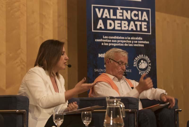 Debate entre los candidatos a la alcaldía de València
