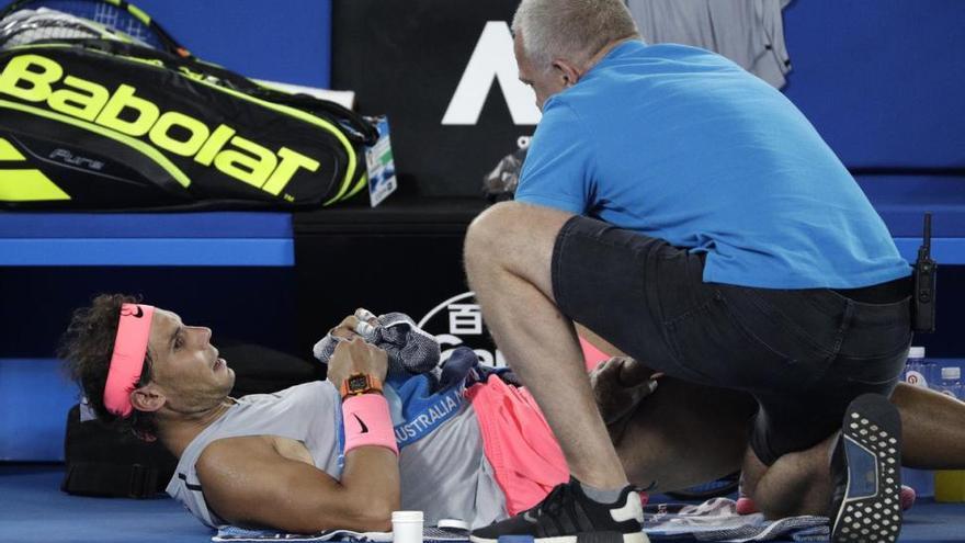 Nadal se retira de Australia