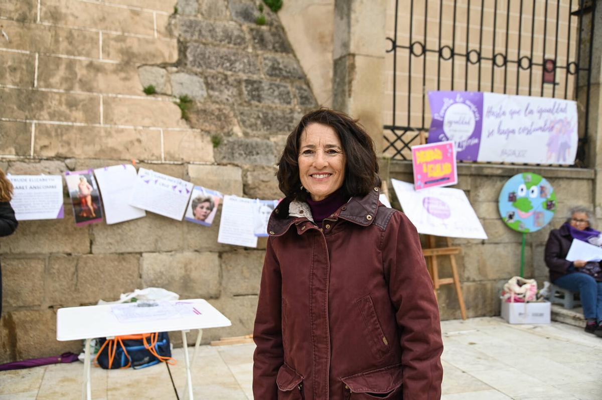 Teresa Pacheco, una de las portavoces en Badajoz del movimiento ‘Revuelta de Mujeres en la Iglesia’.