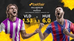 Real Valladolid vs. SD Huesca: horario, TV, estadísticas, clasificación y pronósticos