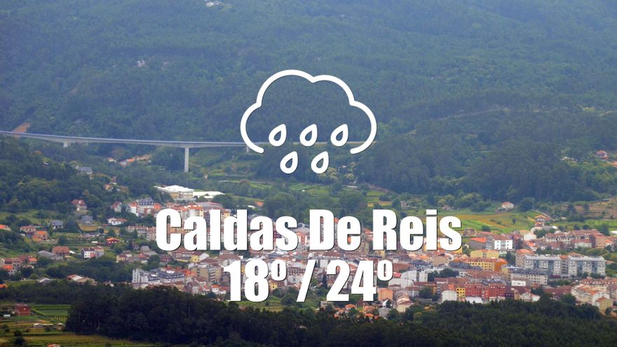 El tiempo en Caldas de Reis: previsión meteorológica para hoy, miércoles 2 de julio