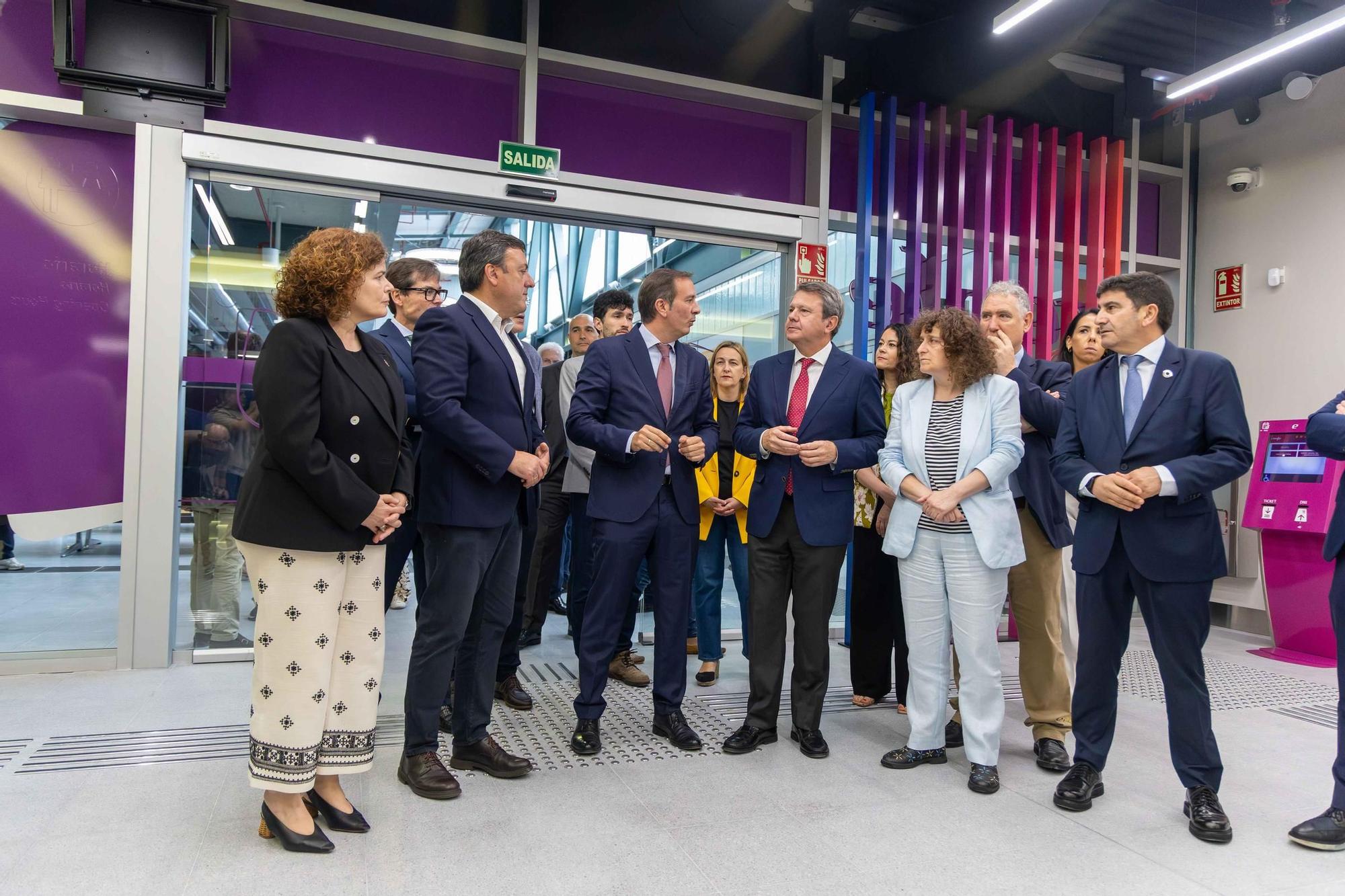 Inauguración de la Intermodal de Santiago