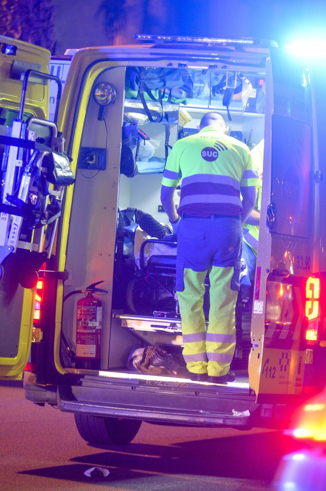 Accidente con heridos graves en la Avenida Marítima