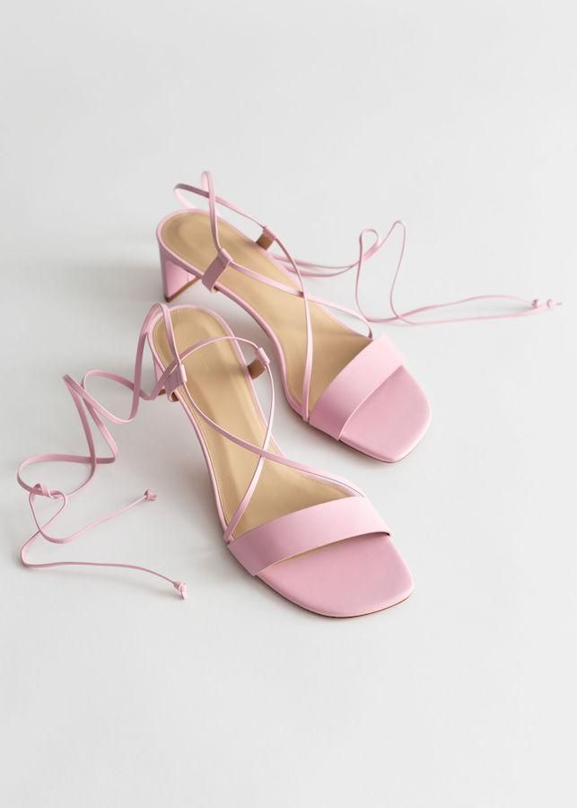 Sandalias con tiras altas, de & Other Stories