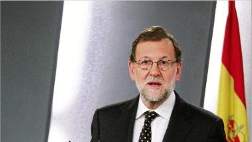 Rajoy promet plantar cara al procés sobiranista