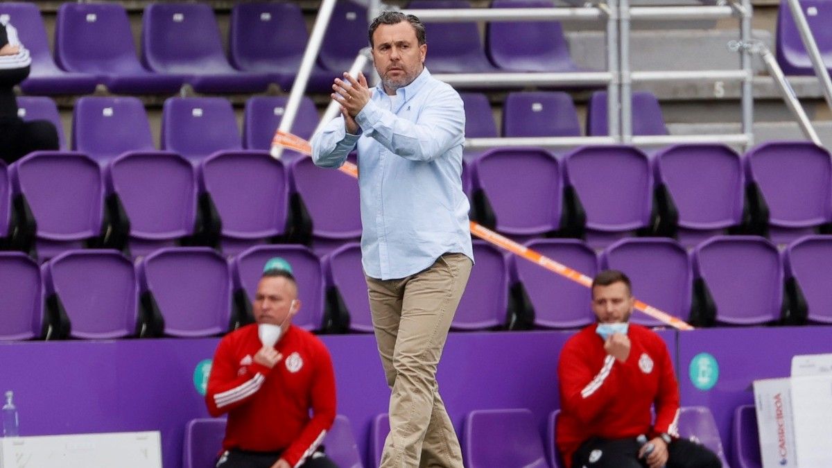 Sergio, en el partido ante el Atlético