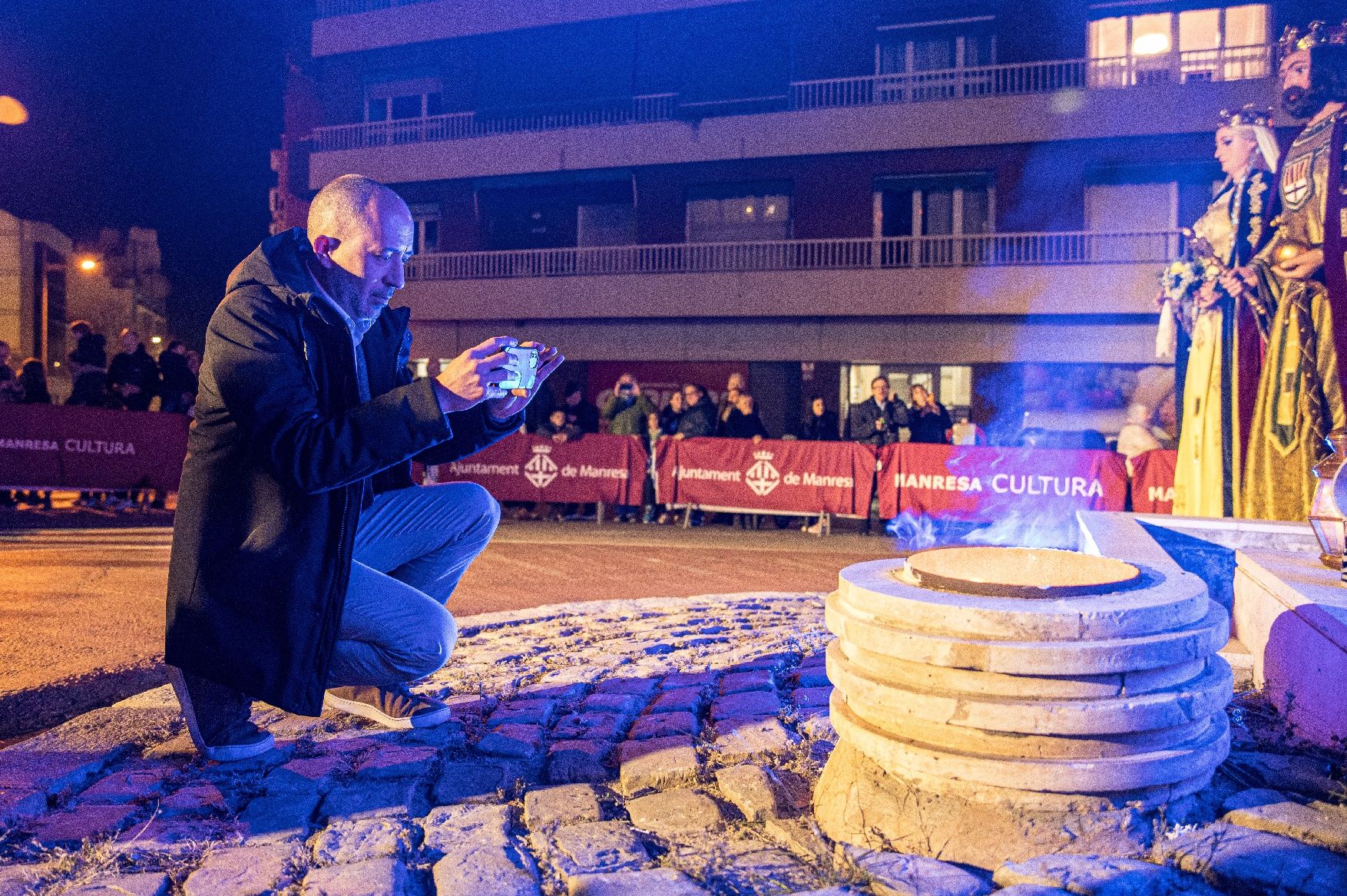 Concòrdia, conscienciació i castell de focs en la vigília de la Festa de la Llum de Manresa