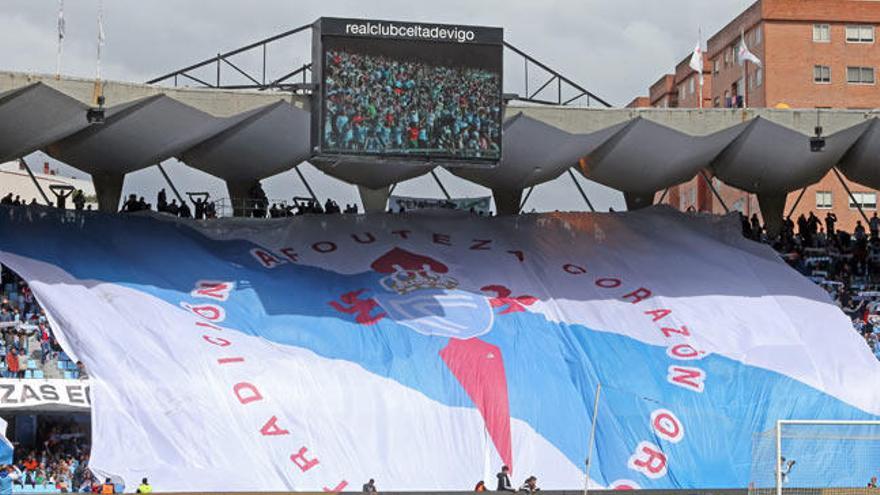 Balaídos, el día de la celebración de la clasificación europea // MGB