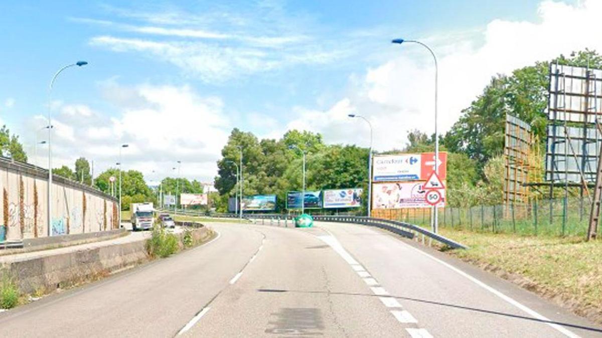 Avenida de Antonio Palacios, donde ocurrió el accidente.
