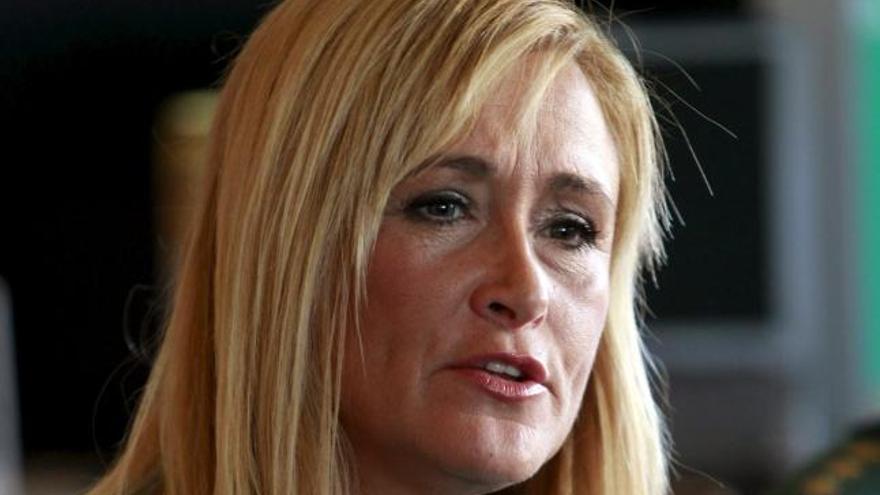 Cristina Cifuentes.