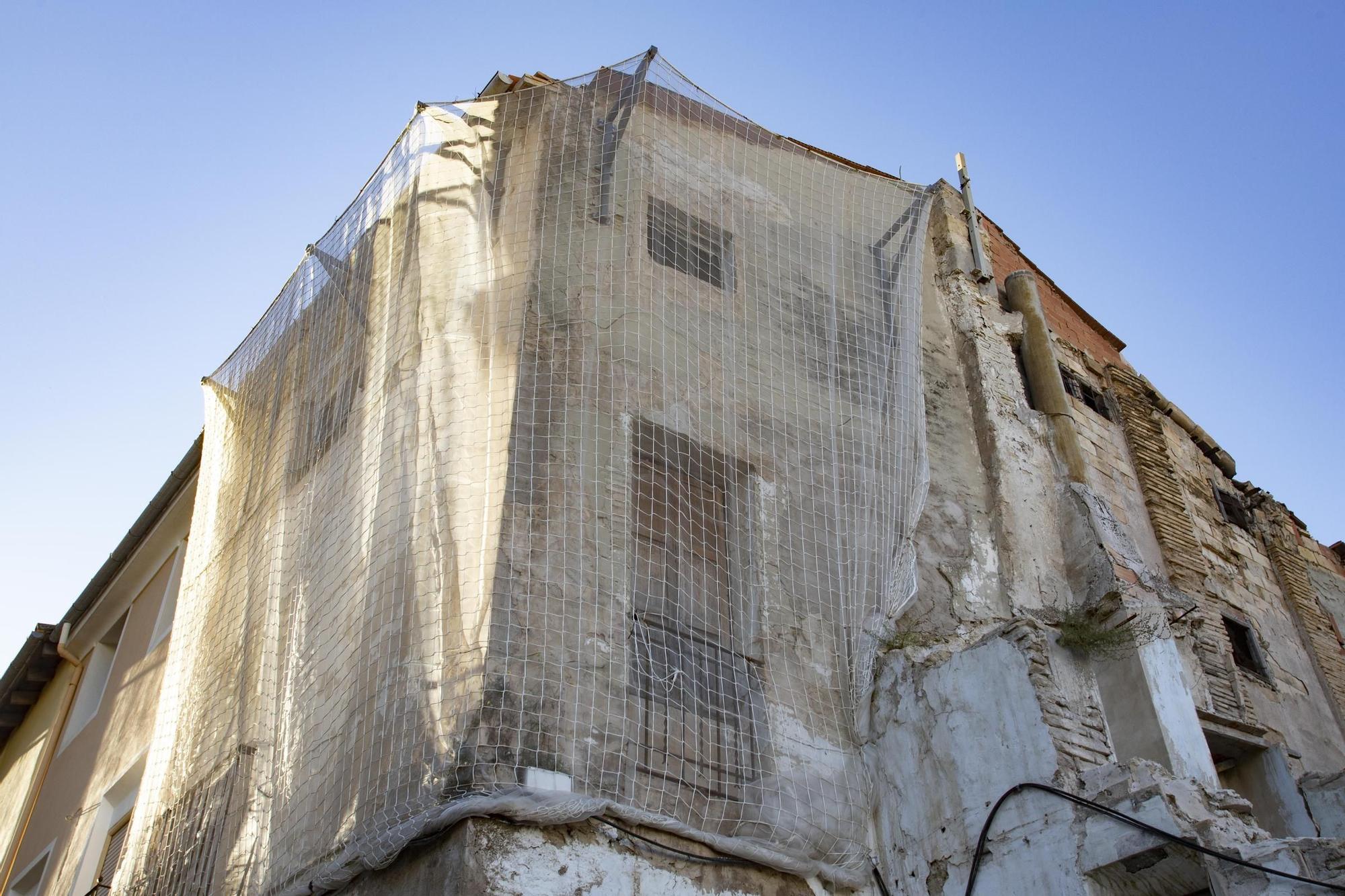 Ontinyent invierte 318.000 para en la estabilización de seis casas en mal estado en la calle Muralla