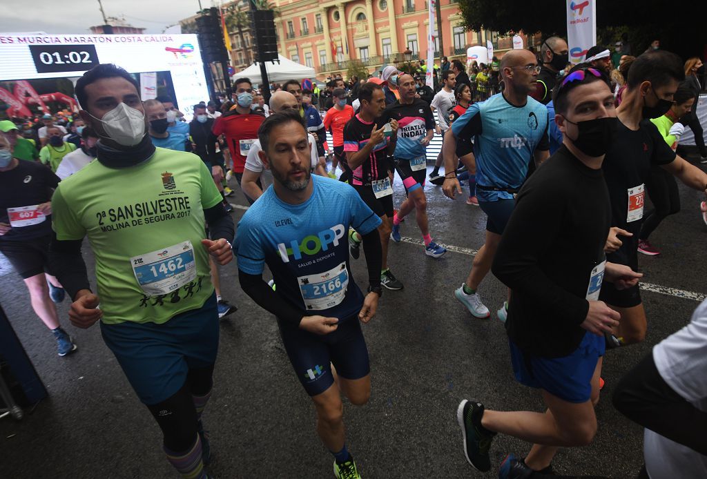 Así fue la salida de la maratón y la media maratón de Murcia (II)