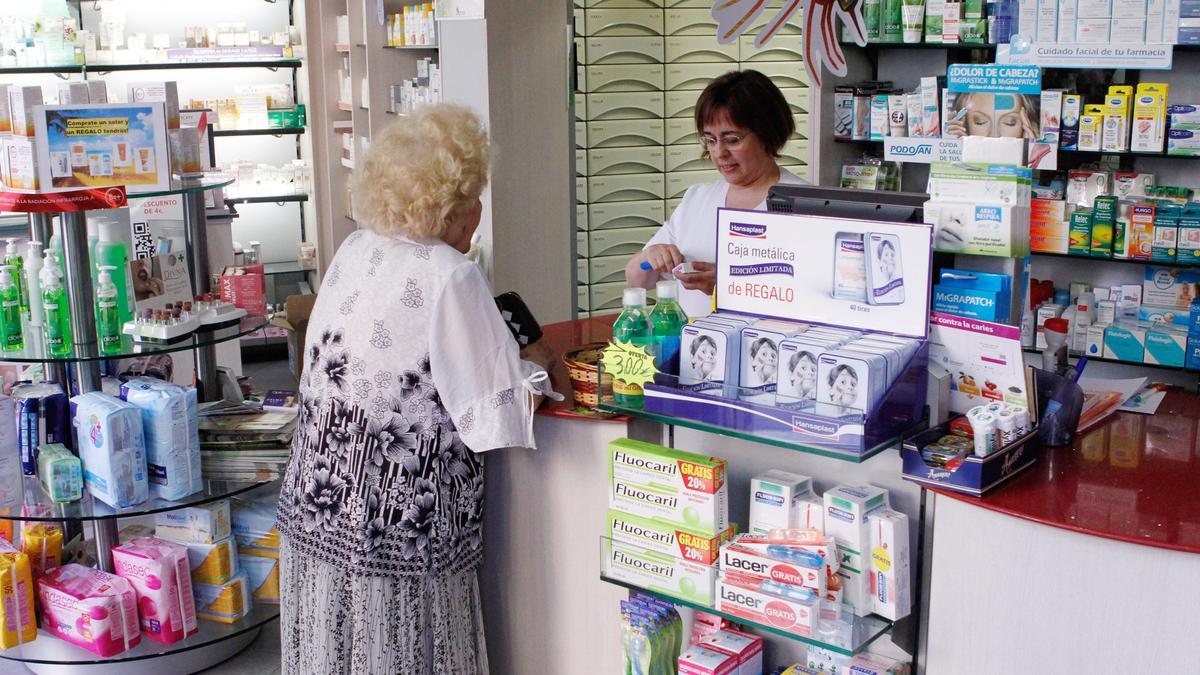 Una farmacia en Zamora