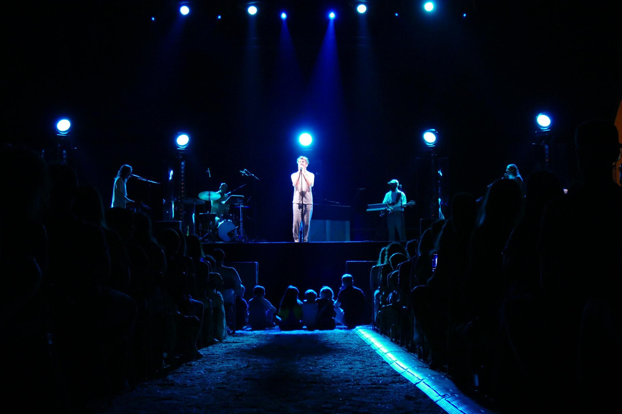 Concert de Joan Dausà al Festival Portalblau de l'Escala