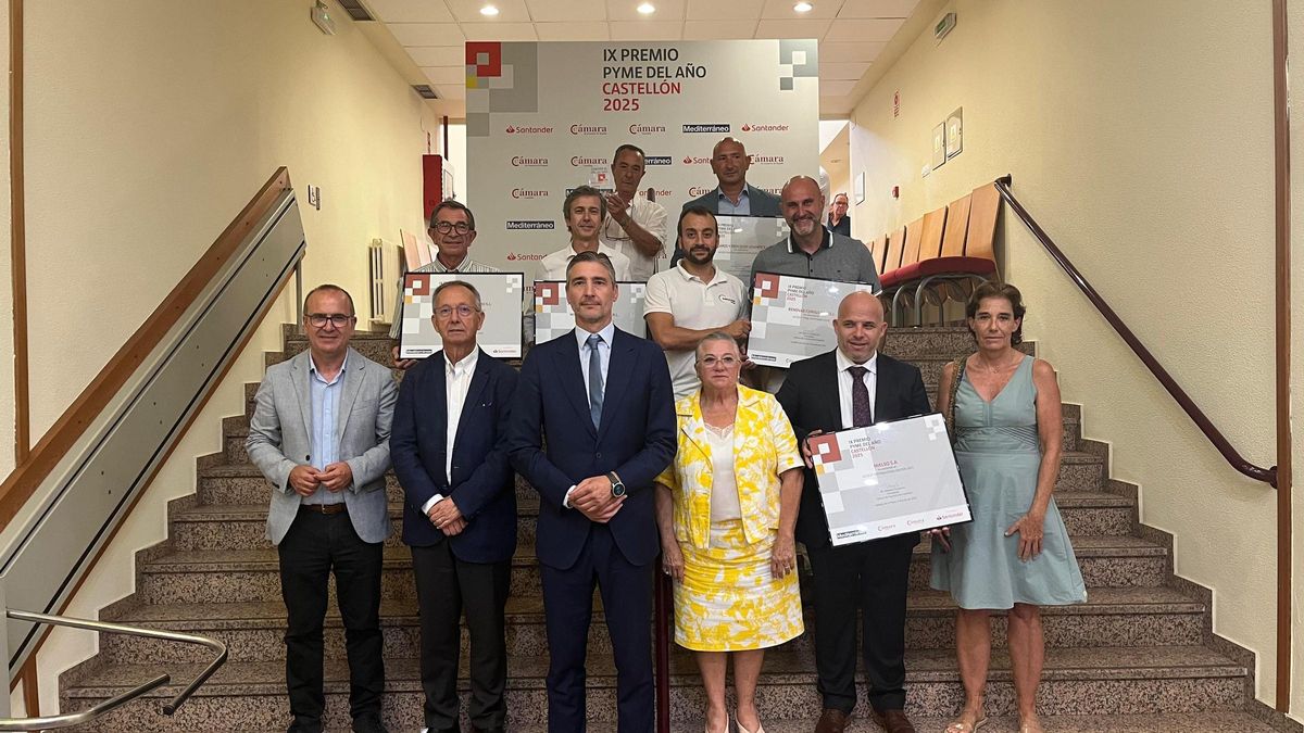 Foto de familia de los ganadores