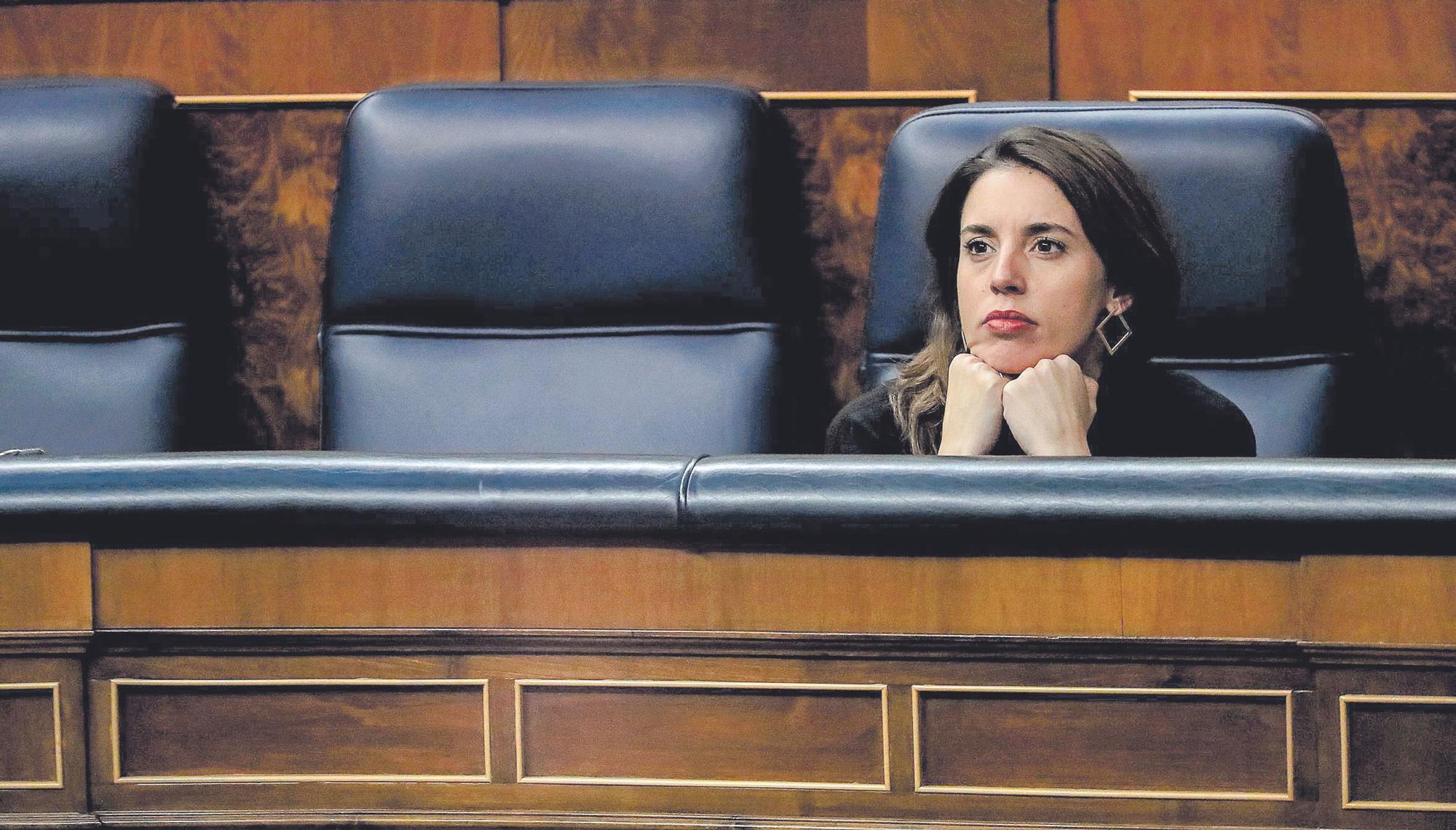 La ministra de Igualdad, Irene Montero.