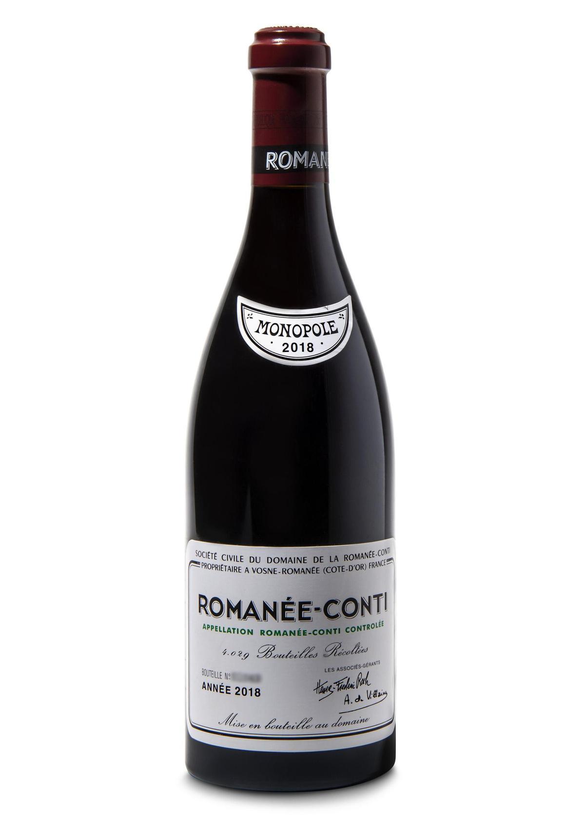 Domaine de la Romanée-Conti Grand Cru, uno de los vinos más excepcionales según expertos